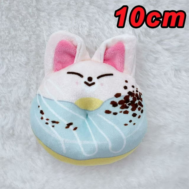 300style Plush Keychain Stray Wolf Plush Toy Water Scarf Bean Eye Li Longfu Keychain Pendant Children's Creative Toy
