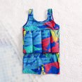 thumbnail image 6 of IBTOM CASTLE Kid Toddler Boys Girls Floatation Swimsuit with Adjustable Buoyancy Baby Float Suit Swim Vest Swimwear Bathing Suit, One Piece, 6 of 8