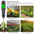 thumbnail image 3 of EC-7701 Smart Soil EC Meter 0.0-10.0ms/cm Soil Tester Data Logger Temp Analyzer for Hydroponics Planting Garden, 3 of 4