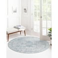 thumbnail image 3 of RugPal Transitional Rine Collection Area Rug 7'6" Round - Ivory, 3 of 5