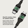 thumbnail image 4 of Cable de alimentación USB-C a USB-C Belkin BoostCharge de 1 m negro, 4 of 8