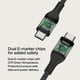 thumbnail image 4 of Cable de alimentación USB-C a USB-C Belkin BoostCharge de 1 m negro, 4 of 8