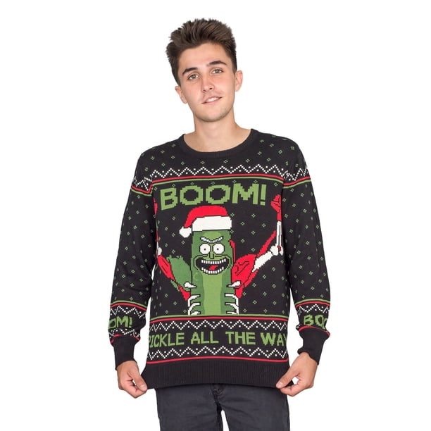 rick & morty christmas sweater