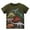 Army Green, variant on WhouRiu Toddler Boy' Tshirts Dinosaur Prints Short Sleeved Tee Top Children Casual Fashion Tee Cothes Green,Sizes 4