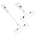 thumbnail image 5 of Yuanmiaoke 6pcs Merchandise Sign Display Clamps Sign Paper Display Clips for Supermarket, 5 of 10