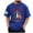 Blue, variant on UngA 250 Anniversary USA Shirt Mens Independence 250th Anniversary 1776 2026 Patriotic Eagle Tshirts for Men (Red,M)