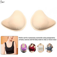 thumbnail image 6 of BIMEI Cotton Breast Forms Breast Prosthesis Mastectomy Bra Insert Pads Light-weight Ventilation Sponge Boobs for Women Mastectomy Breast Cancer Support #1,Solid Spiral,1 Piece,Right,L, 6 of 6