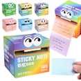 thumbnail image 4 of Rainbow Transparent Roll Sticky Notes 105 Sheets Pearlescent Pull-Out for Planner Decor Journaling,1PC,Pink, 4 of 9