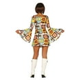 thumbnail image 2 of Fiestas Guirca Robe de Déguisement Disco pour Femmes, 2 of 4