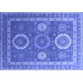 thumbnail image 1 of Ahgly Company Indoor Rectangle Oriental Blue Industrial Area Rugs, 5' x 7', 1 of 4