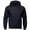 Navy, variant on ClodeEU Men's Solid Color Drawstring Pullover Hoodie with Kangaroo Pocket, Lightweight Long Sleeve Hoodie, Size S-2XL