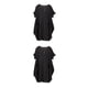 thumbnail image 2 of Qarigey Vestido suelto con bolsillos Manga corta Primavera Verano O-cuello Vestidos irregulares Hasta la rodilla Club de moda Type2 NO2, 2 of 6