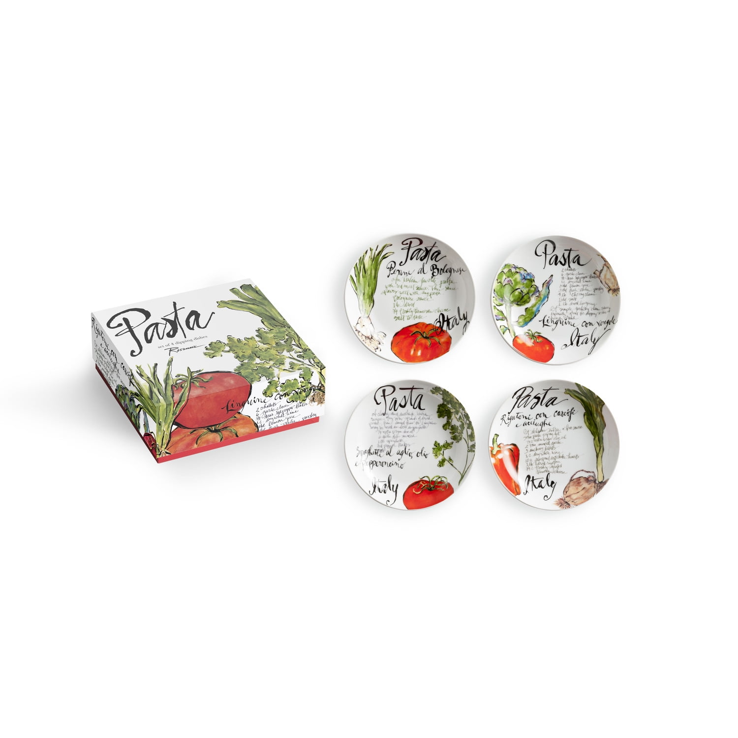 Rosanna Pasta Italiana S/4 Dipping Dishes
