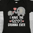 thumbnail image 4 of Inktastic Best Granna Ever Grandchild Boys or Girls Baby Bodysuit, 4 of 5