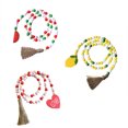thumbnail image 1 of Cuentas En Madera Corazón onlyliua Suministros En San Valentín, 1 of 3