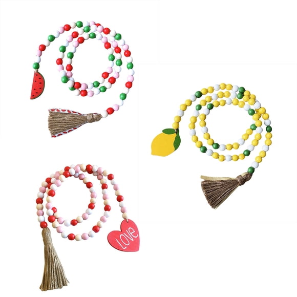 Cuentas En Madera Corazón onlyliua Suministros En San Valentín