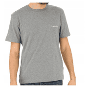 Calvin Klein Chest Logo Crew-Neck T-Shirt, Mid Grey Heather SIZE XL