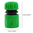 thumbnail image 2 of Conector de tubería de grifo de agua de adaptador de grifo de plástico para el hogar de 28 piezas para ensamblador de tubos de agua de granja de jardín Advancent HA6174-00B, 2 of 6