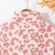 thumbnail image 2 of Gibobby Sudadera con capucha Otoño Invierno niños pequeños niñas manga larga leopardo polar Tops pulóver Casual prendas de vestir para niños ropa(Rosa, 5-6 Años ), 2 of 5