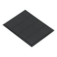 thumbnail image 2 of Panel solar de silicio monocristalino de 1,92 W, minipanel solar de epoxy de alta eficiencia, cargador para baterías de CC de 6 V y 320 mA, 2 of 12
