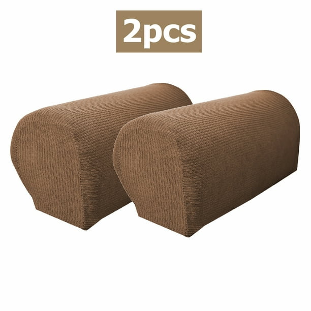 Stretch 2 Piece Furniture Armrest Covers Armchair Cover Chair Sofa Arm
