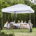 thumbnail image 5 of Yaheetech 8x8ft Pop-up Outdoor Canopy with with One-Push-To-Lock Setup Mechanism, White, 5 of 9