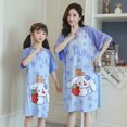 thumbnail image 1 of Camisón Kawaii de Anime MyMelody Kuromi Cinnamoroll, Vestido de manga corta de algodón de verano, pijamas de dibujos animados de Sanrios, ropa para el hogar, 1 of 4