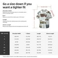 thumbnail image 7 of Balery Tractor and Dumper Men's Casual Button Down Shirt Short Sleeve Textured Summer Cuban Beach Shirts-3X-Large, 7 of 7