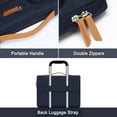 thumbnail image 4 of Mosiso 15.6 16 inch Laptop Shoulder Bag for MacBook Air Pro Lenovo Acer Asus Dell Lenovo HP Samsung Notebook, Computer Messenger Bag Carrying Handbag Laptop Sleeve Case for Women Men, Navy Blue, 4 of 7