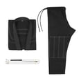 thumbnail image 1 of Traje brasileño Jiu Jitsu Gi kusrkot M3 negro, 1 of 8