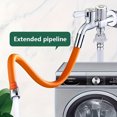 thumbnail image 4 of Rotatable Water Faucet Extender, Swivel Sink Tap Extension Adapter, Adjustable Splash-Proof Hose Sprayer for Kitchen Bathroom, 4 of 5