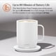 thumbnail image 3 of Taza inteligente con control de temperatura Ember 2 Taza de café calentada controlada por aplicación de 14 onzas con duración de batería de 80 minutos y diseño mejorado Blanco, 3 of 9