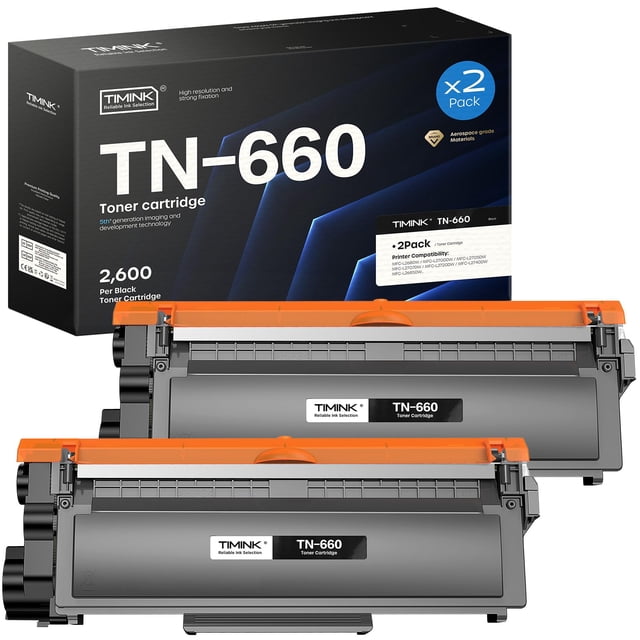 Cartucho de tóner Timink TN660 compatible con la impresora HL-L2300D