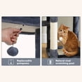 thumbnail image 7 of Pefilos 59" Cat Tree Tower for Indoor Cats, Multi-Level Cat Condo with 3 Removable Pompom Sticks, Cat Tree House with Hammock, Scratching Post, and 2 Perches, Dark Gray, 7 of 7