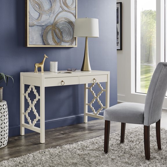 Weston Home Zaylee 2-Drawer Writing Desk, Multiple Finishes