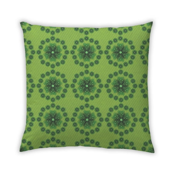 Ahgly Company Outdoor Square Contemporary Throw Pillow, 18 inch by 18 inch
