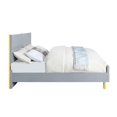 thumbnail image 3 of ACME Gaines Queen Bed in Gray High Gloss Finish, 3 of 5