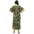 thumbnail image 4 of Bimba Nursing Cotton Kaftan Maxi Maternity Night Wear, Hospital Delivery Gown, 4 of 7