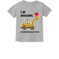 thumbnail image 1 of Tstars Boys Unisex Back to School Shirts Digging Kindergarten 1st Day Back to School Kids Bulldozer School Theme Clothing Funny School Gift for Toddler Kids T Shirt, 1 of 7