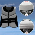 thumbnail image 2 of Fbsport Life Vest Jacket Buoyancy Swimming Vest for Adult,Gray, 2 of 7