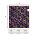 thumbnail image 4 of Uemuo Golden Snake And Purple Rose Pattern Mailbox Covers Magnetic Standard Mailbox Covers Holiday Mailbox Wraps for Christmas Garden Yard Home Outdoor Decor-25.5x21 in, 4 of 8