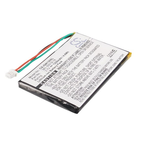 Replacement 361-00019-16 Battery for Garmin Nuvi 1370T