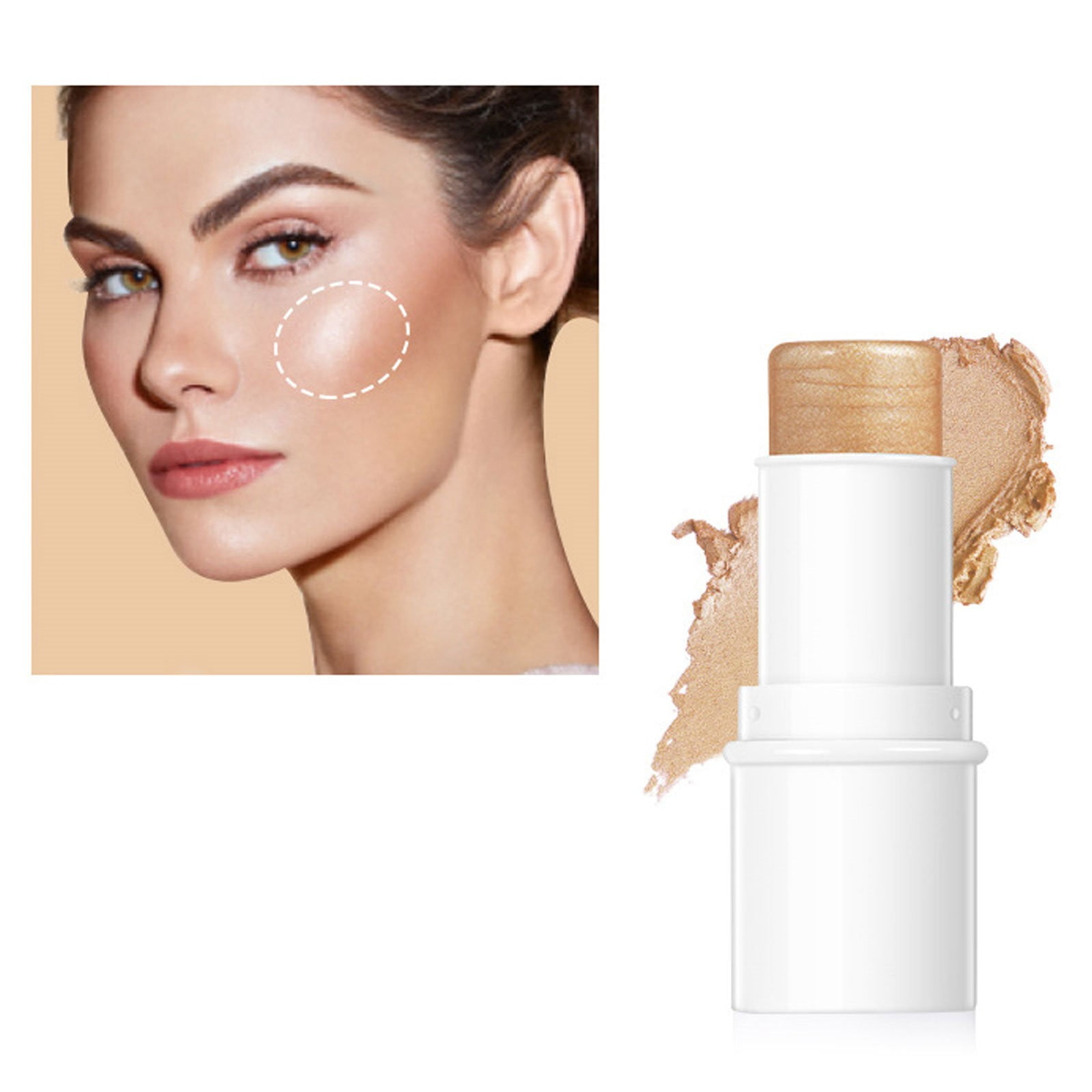 ERTUTUYI Contours Repair Stick, Multifunctional Makeup Highlight Stick
