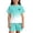 Z02-Mint Green, variant on shqvo Cute 2T Boy Outfits,Girls Summer Gradient Print Lightweight Playful Outfit Set With Bright Patterns for Kids And Toddlers