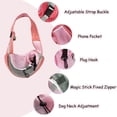 thumbnail image 3 of Mochila portabebés FeiMax para perros pequeños y gatos de 10 libras, color rosa, 3 of 7