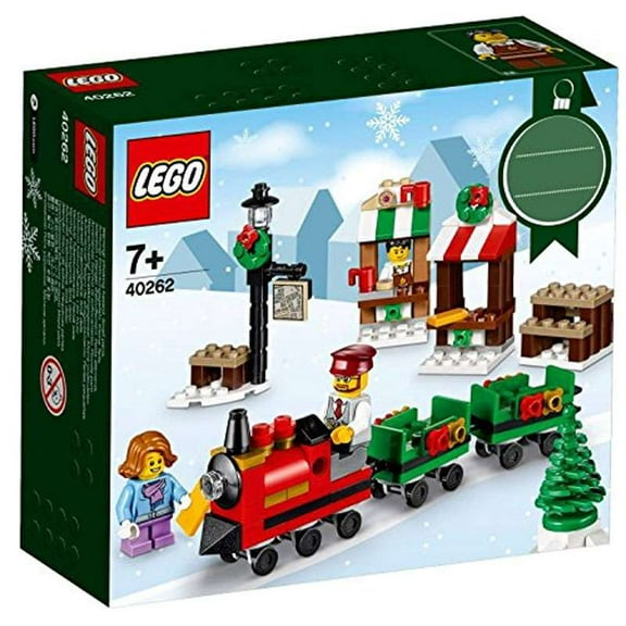 Pre-Owned LEGO Seasonal Christmas Train Ride 40262 Building Set