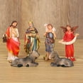 thumbnail image 4 of thinsony 11Pcs Christmas Figurine Set. 3" Tabletop Nativity Scene Ornament Xmas Decor, 4 of 8
