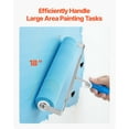 thumbnail image 6 of 12-18 Inch Adjustable Paint Roller Frame - Heavy Duty Wall Paint Roller for Smooth Finish, 6 of 11