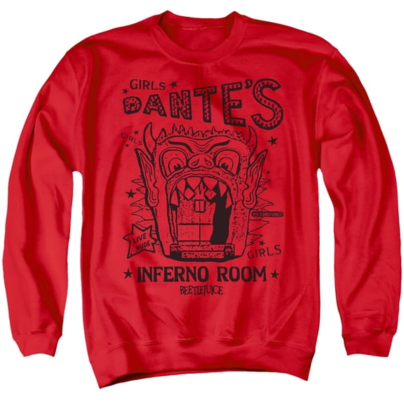 Beetlejuice - Dantes Inferno Room - Crewneck Sweatshirt - X-Large