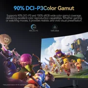 HKC CG321QKS 31.5 VA Gaming Monitor WQHD 2560×1440 275Hz 1ms MPRT HDR10 90% DCI-P3 Adjustable Tilt DP+HDMI 2.0